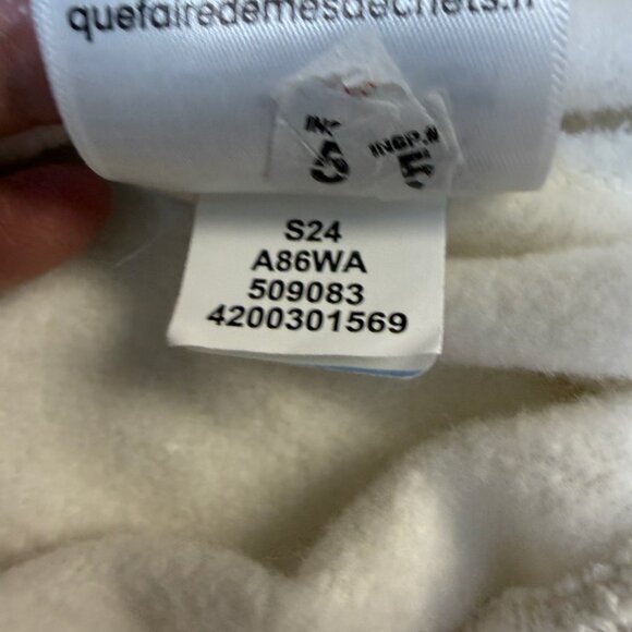 The North Face Men’s Large Ivory Crewneck Sweatshirt Soft Fleece EUC - Picture 6 of 9